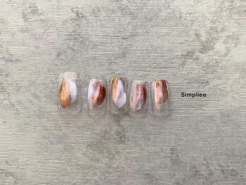 シンプリー 西荻窪店(Simpliee)/定額ネイル￥6900