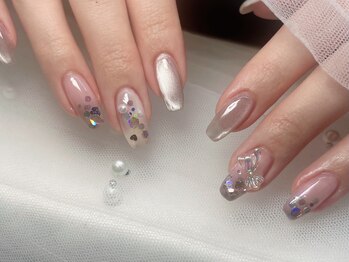 ジョアネイル(JOA Nail)/スターギャラ/ホログラム/リボン