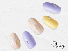 ヴェリー 六本木ヒルズ店(Very)/爽やかなストライプネイル
