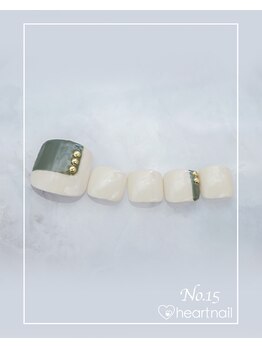 はあとねいる 長野緑町店/フットネイル：No.15