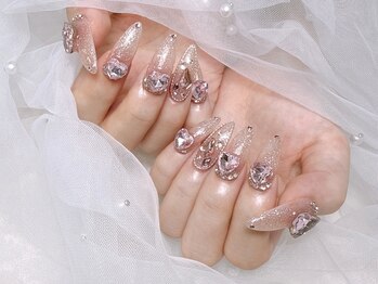 シェリームー(Cherie mu)の写真/【アート再現力抜群の実力派サロン】-2本付放題¥5480/10本付放題¥7480-ニュアンス/手描き/パーツも◎
