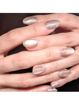 アクアソル(AQUASOL)の写真/八王子の隠れ家サロン"AQUASOL"◆メンズネイリストならではの緻密な施術で、可愛くて上品なネイルが長続き!