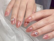 ミアネイル(Mia nail)/ワンカラー＋Vカット♪