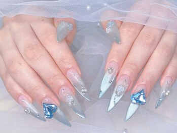 アニーネイル 新大久保(Any Nail)の写真/【朝10時~23時まで営業】お仕事をされている方もシンプル~ワンホンネイルでお洒落な毎日を♪