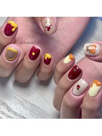 haruka nail × ハロウィン