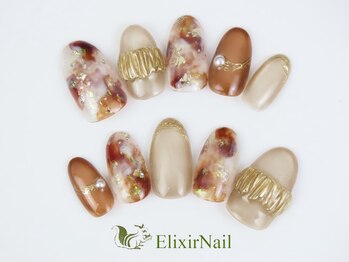 エリクサーネイル 新宿3丁目(Elixir Nail)/定額b カジュアル/クーポン使用