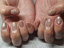 ピンクニュアンスネイル