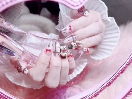 【Akari】バレンタインネイル