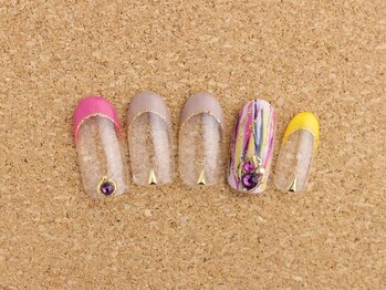 ネイルサロン ブランロール 白金店(Nail Salon Blanl'or)/秋色カラフル