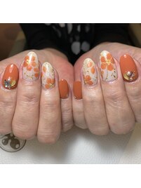 ～フラワーアートネイル～