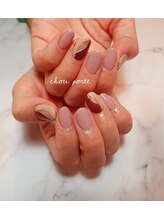 シュポルテ(chou porte)/変形ブロッキングネイル