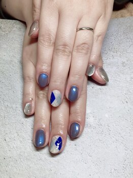 ラグネル(Luxnal)/アーガイルネイル