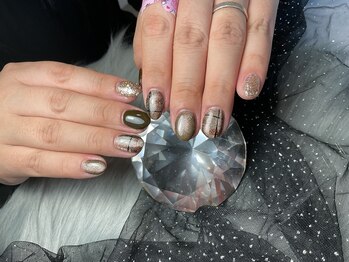 ルナ(Luna)/チェックネイル