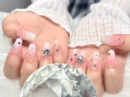 チークネイル モテカワ 韓国