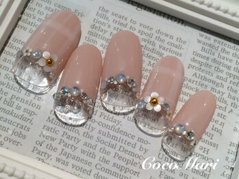 ココマリ 狛江店(Coco Mari)/チェックフラワー