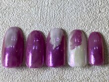 レイネイル 岐阜茜部店(RAY NAIL)/葡萄ニュアンスネイル