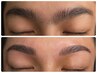 【メンズ★半個室】眉毛WAX脱毛（メイク＋¥550 ）16時まで入店予約限定