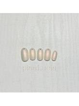 ピアルシア(piaaLucia)/オーロラミラー風ネイル