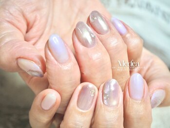 マグネットオーロラミラーネイル