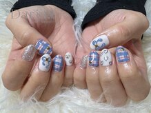 ダリア トータルビューティー(Daria. total beauty)/茅場町　リボン　お絵描き