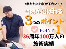 鈴木接骨院 青葉区落合院の雰囲気（グループ院36周年100万人の施術実績あり腰痛、肩こり、骨盤歪み）
