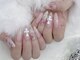 フローレスネイル 新宿店(FlawlessNail)の写真/デートやウェディング、イベント前にオススメのモテ可愛デザイン多数☆指先から、もっと女子力UP♪