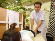 橋本整体/足のむくみや疲れを緩和します。