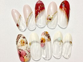 4本artストーン乗せ放5900円
