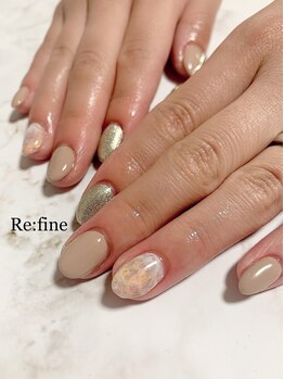 リファイン(Re:fine)/4月定額Aコースデザイン