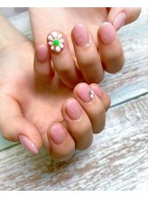 クリアー(clear)/ぷくぷく3Dフラワー6750円