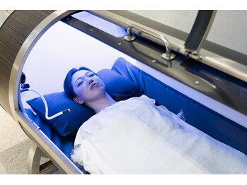 水素浴カプセル専門サロン エイミー 銀座店(Aimy GINZA)/横型カプセル