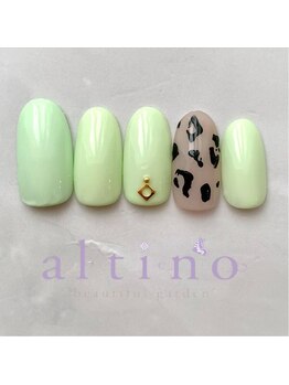 アルティノ ネイル ガーデン(altino nail garden)/レオパードデザイン