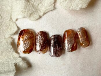 アイネイルズ 梅田店(I nails)/鉱物もやもやミラー