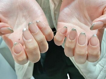 エリンカネイル バイ レシッド 武蔵小杉(erincanail by rcid)/ガラスフレンチ