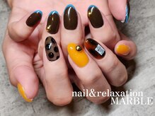 ネイルアンドリラクゼーション マーブル(MARBLE)/アニマルネイル（持ち込￥7700）