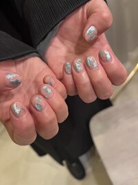 マグネットネイルアート