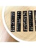 耳つぼジュエリー10粒まで（両耳）￥3,300　