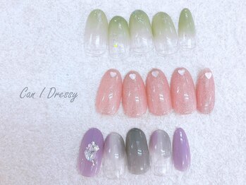 キャンアイドレッシー 奈良新大宮店(Can I Dressy)/hand【定額ネイル】