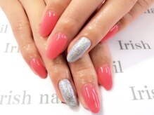 アイリッシュネイル 久屋大通店(Irish Nail)/ワンカラー×ラメ