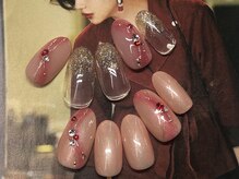 ネイルサロン キャンディネイル(Candy Nail)/ラインアート￥5500ｂｙ佐合