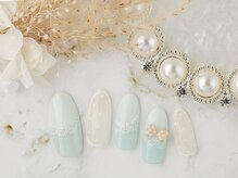 サロン ドゥ ル シエル(salon de Le ciel)/シフォンレース*リボン*パール