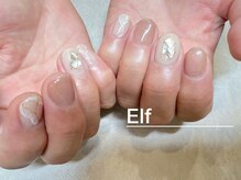 エルフ 恵庭店(Elf)/【HAND】ニュアンスネイル¥7700
