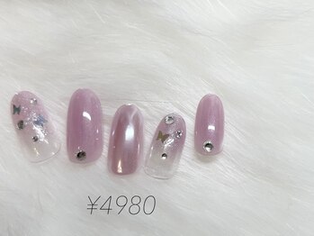 ワイワイネイル(waiwai nail)/3月☆シンプル定額コース