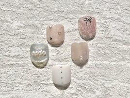 フットシンプルポイントアート