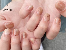 秋ネイル/オフィスネイル