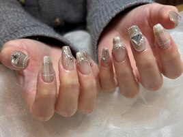 冬ベージュチェック￥9500