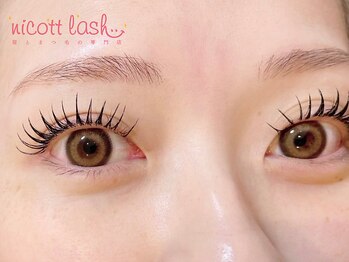 ニコット 大阪駅前第2ビル店(nicott lash)の写真/マツエクつけ放題で納得のいくまつ毛に【束感マツエク90分つけ放題¥4980/マツエク上下つけ放題¥8280】