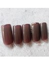 パラジェルボルドーネイル