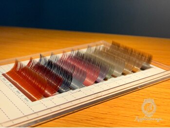 アプローズアイ 西院店(Applause eye ...)の写真/12種類のカラーエクステをご用意☆王道ブラウン~差し色・ハイライトまで!今までとは一味違った仕上がりに♪