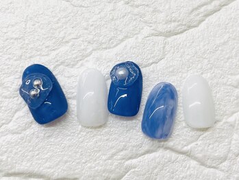 サローネ レジーナ(salone Regina)/ぷっくり/クリア/冬ネイル